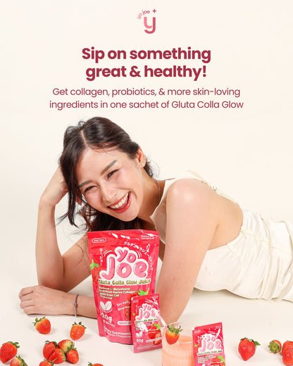 Gluta Colla Glow Juice (Berry Strawberry Yogurt)