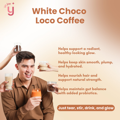 Gluta Colla Glow Coffee (White Choco Loco Coffee)