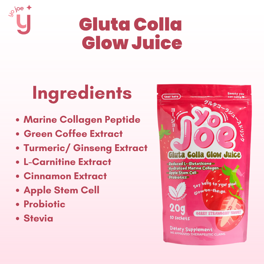 Gluta Colla Glow Juice (Berry Strawberry Yogurt)